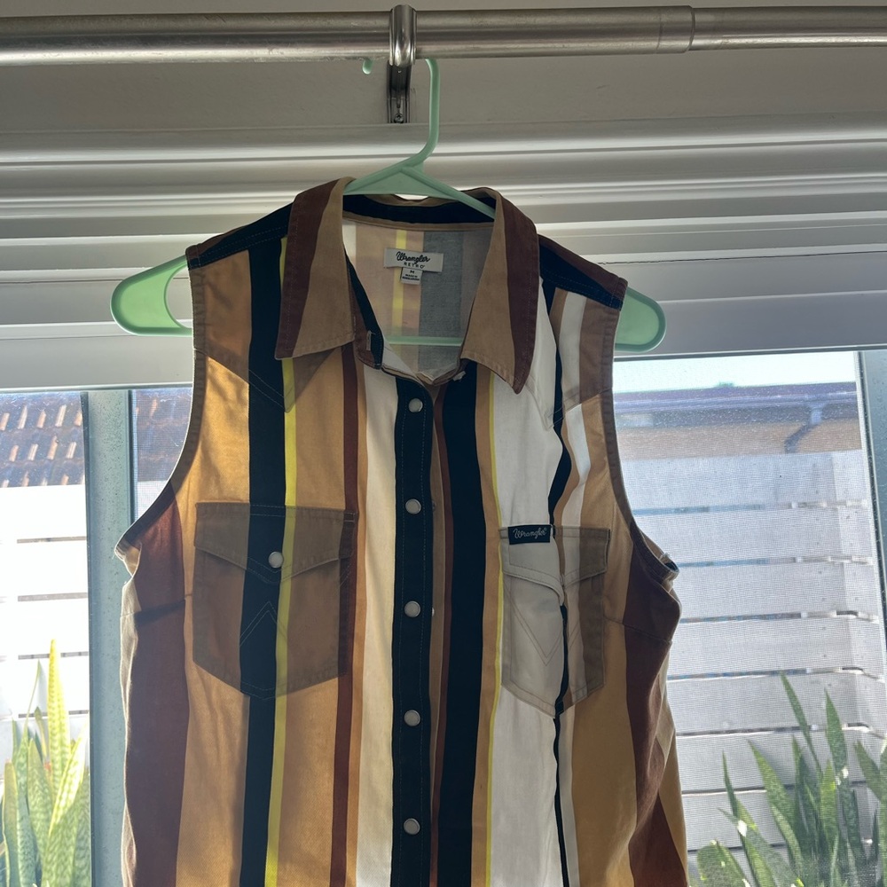 Wrangler Retro Multicolor Striped Shirt